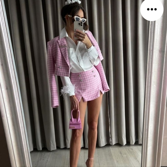 Zara 2pcs Cropped blazer + skort - Picture 8 of 16